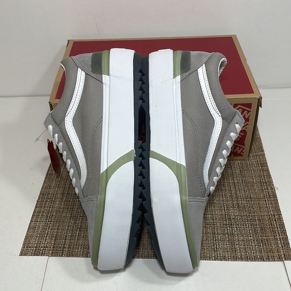 Vans Old Skool Stacked pastel Drizzle true white platform - Picture 7 of 10